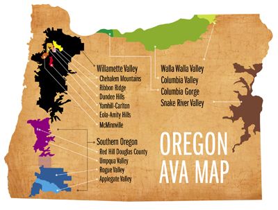 oregon wine map